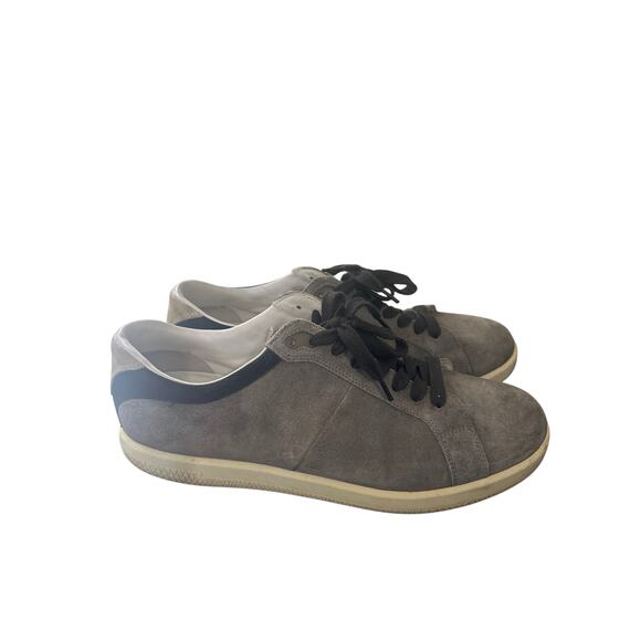 Prada grey suede sneakers 10.5 k1 main image 4